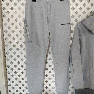 Pink Dolphin Sweatpants (Gray)